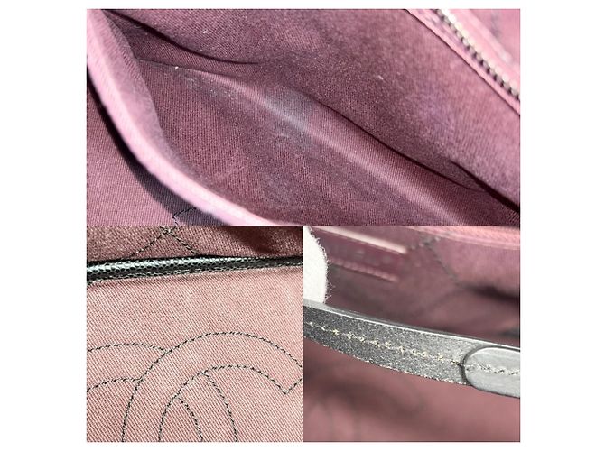 Borsa Tote Chanel On the Road Wild Stitch Nero - vista 7