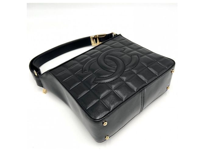 Borsa in pelle nera Chanel Nero - vista 3
