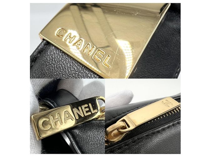 Borsa in pelle nera Chanel Nero - vista 6