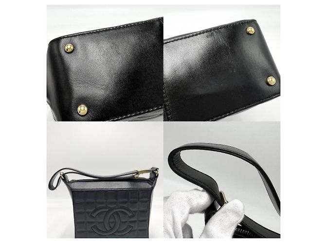 Borsa in pelle nera Chanel Nero - vista 8