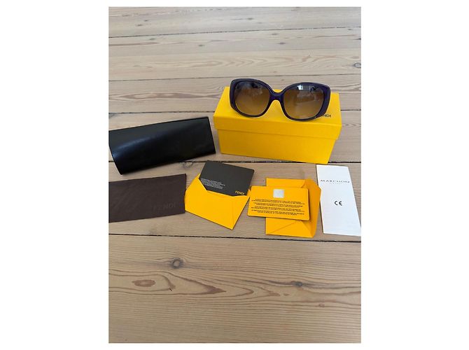 Gafas de sol Fendi FS5064 Moradas Castaño Púrpura - vista 2