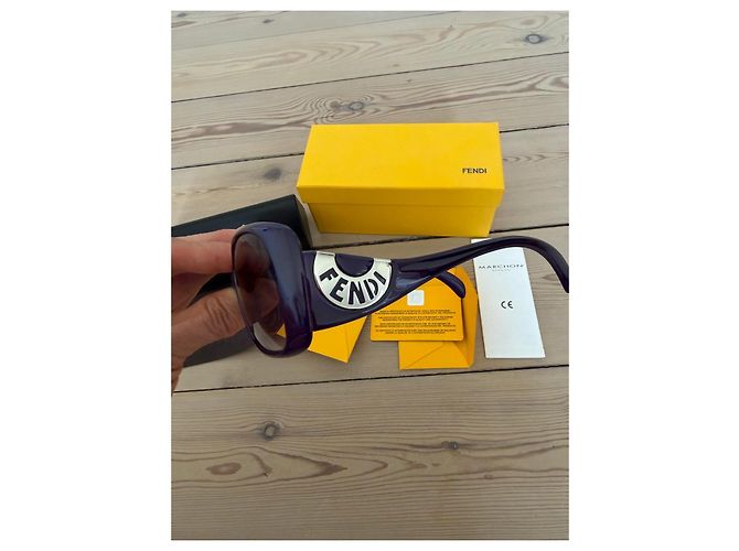 Gafas de sol Fendi FS5064 Moradas Castaño Púrpura - vista 3