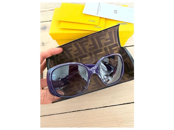 Gafas de sol Fendi FS5064 Moradas Castaño Púrpura - vista 6