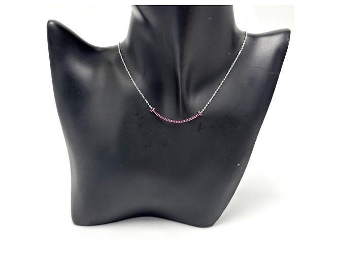 Collana con pendente Tiffany & Co. T Smile Small - vista 3