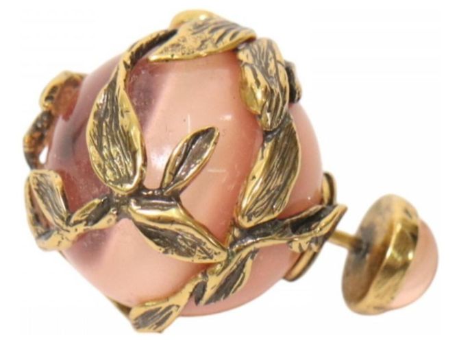 Orecchini a lobo in oro rosa Christian Dior D'oro - vista 2