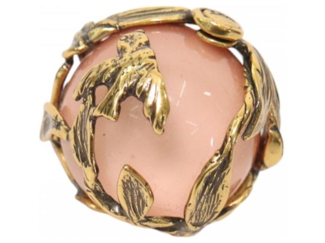 Orecchini a lobo in oro rosa Christian Dior D'oro - vista 3
