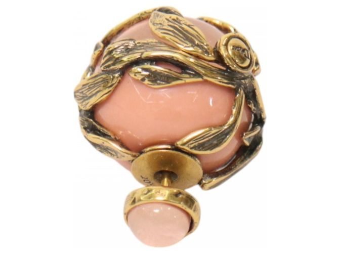 Orecchini a lobo in oro rosa Christian Dior D'oro - vista 4