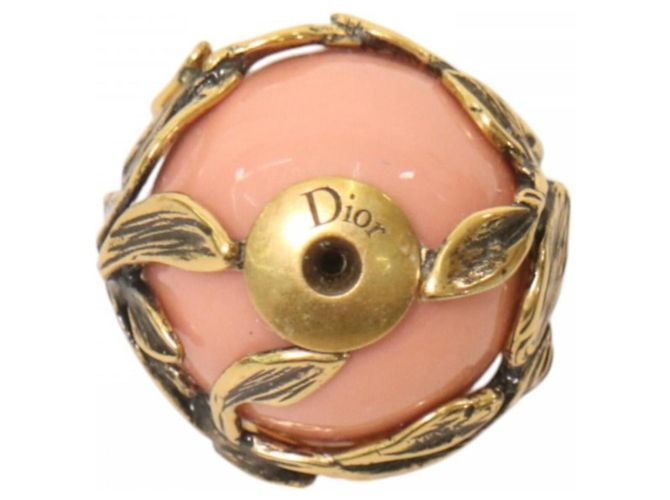 Orecchini a lobo in oro rosa Christian Dior D'oro - vista 6