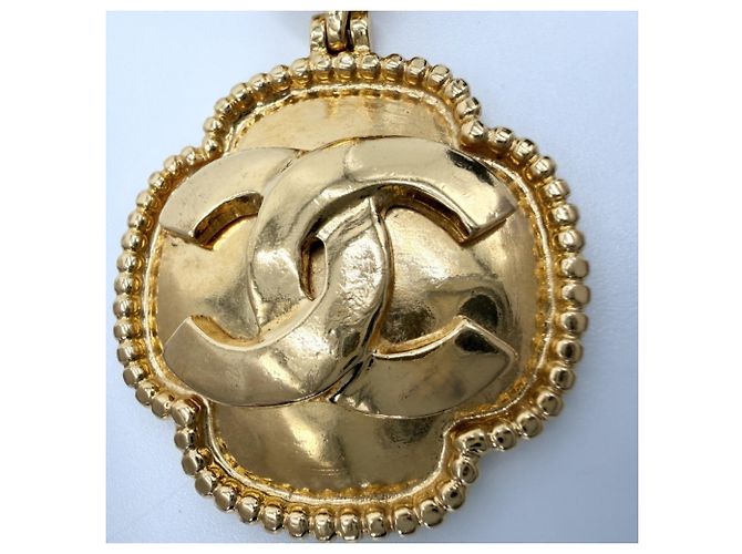 Collana Chanel Vintage Gold D'oro - vista 10
