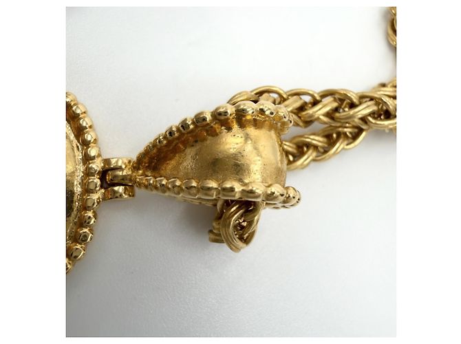 Collana Chanel Vintage Gold D'oro - vista 6