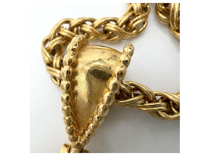 Collana Chanel Vintage Gold D'oro - vista 7