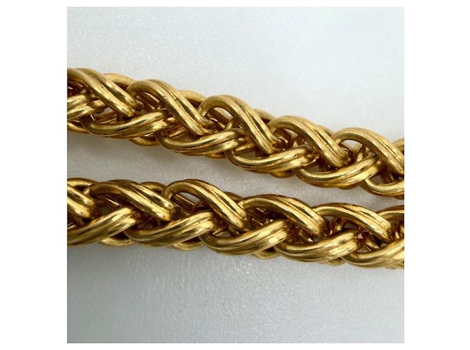 Collana Chanel Vintage Gold D'oro - vista 8