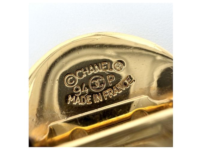 Spilla Chanel Matelassé Oro D'oro - vista 4