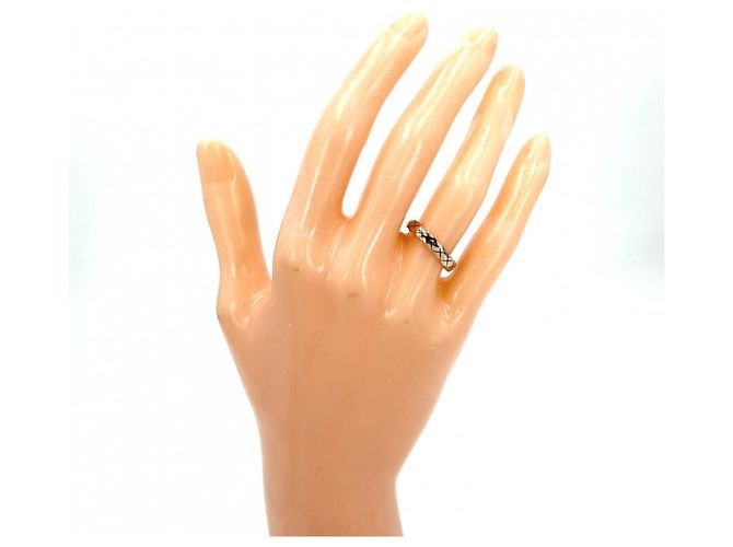 Anello Coco Crush Mini da donna in oro rosa 18K di Chanel - vista 2