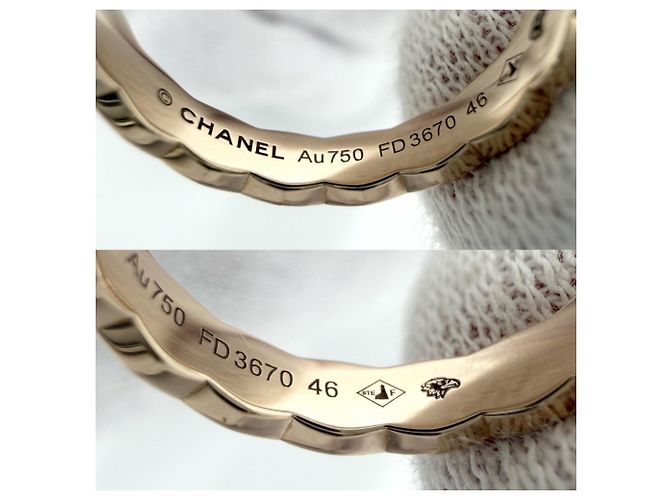 Anello Coco Crush Mini da donna in oro rosa 18K di Chanel - vista 3