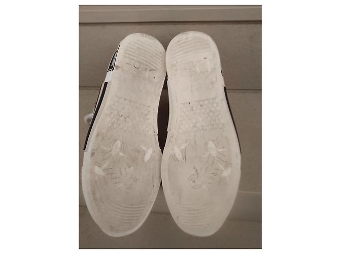 Dior Oblique Sneakers Alte Bianco - vista 6
