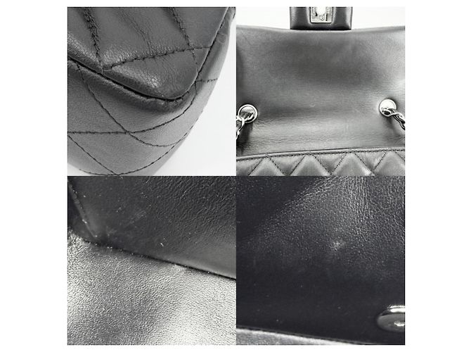 Borsa a Spalla Chanel Mini Matelasse Nero - vista 6