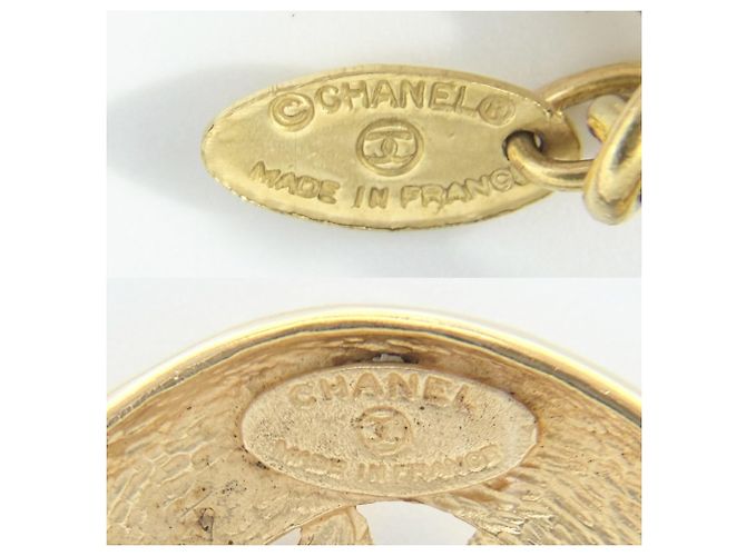Collana Chanel Vintage Gold D'oro - vista 4