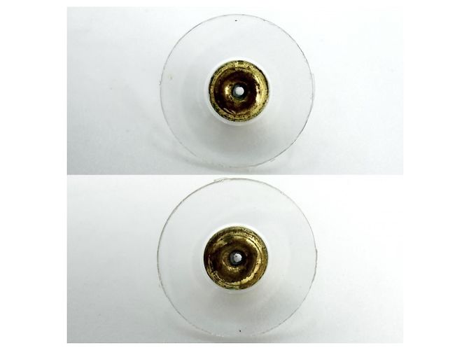 Orecchini a lobo placcati oro Chanel - vista 4