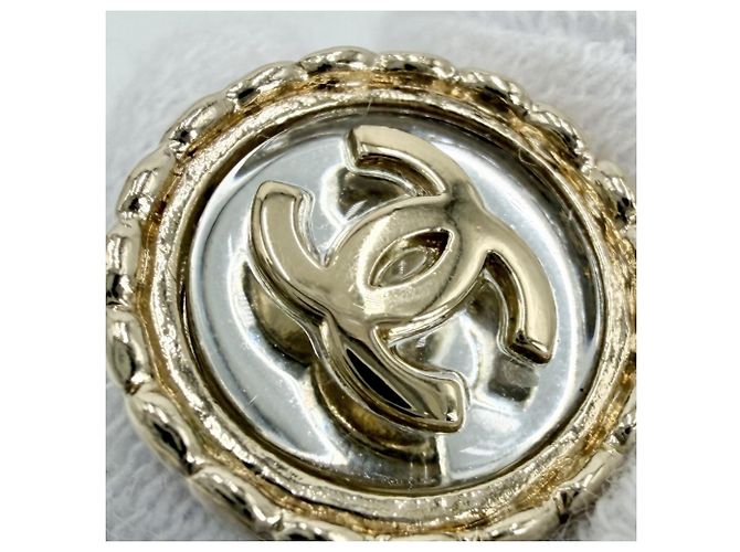 Orecchini a lobo placcati oro Chanel - vista 7