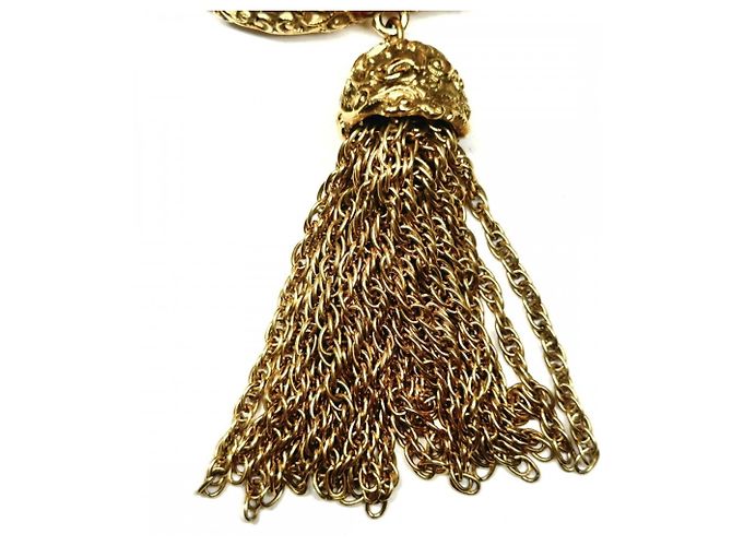 Spilla Chanel Vintage Gold D'oro - vista 4