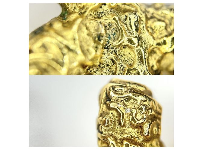 Spilla Chanel Vintage Gold D'oro - vista 6