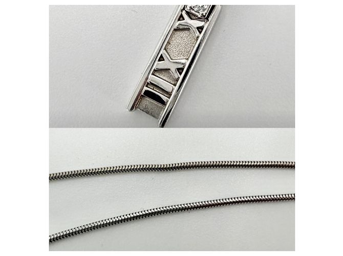 Collana con pendente Atlas Bar di Tiffany & Co. - vista 7