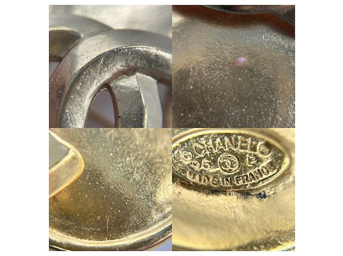 Spilla Vintage in Oro Chanel D'oro - vista 5