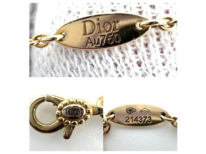 Bracciale charm Christian Dior Dior Rose des Vents D'oro - vista 3