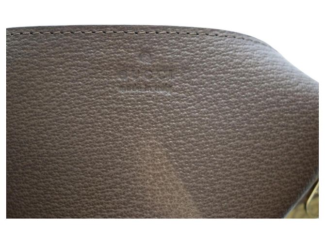 Gucci Ophidia GG Supreme Piccola Borsa a Spalla Marrone Beige - vista 8