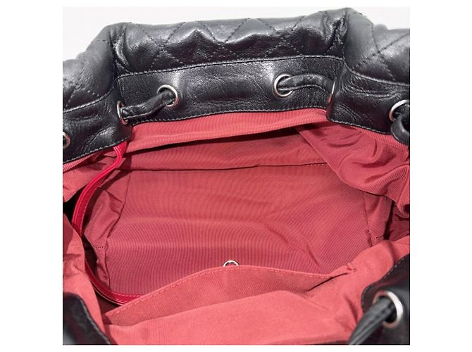 Borsa a tracolla matelassé da donna Chanel Nero - vista 4