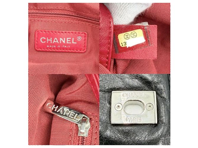 Borsa a tracolla matelassé da donna Chanel Nero - vista 5