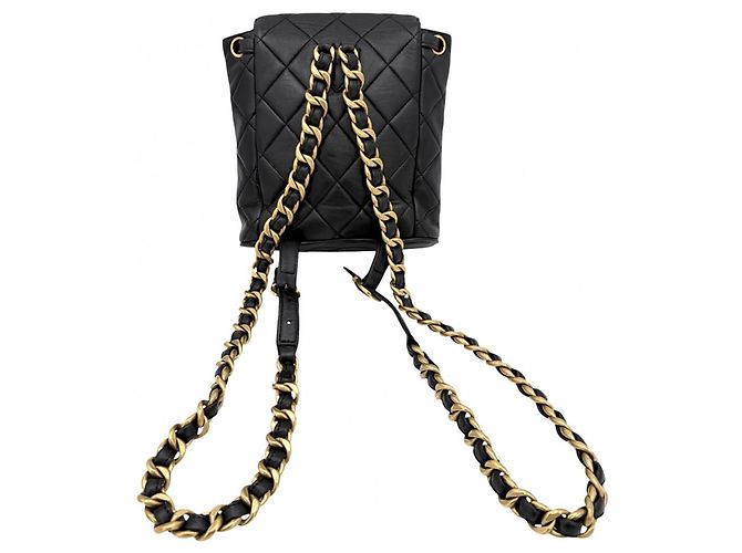 Zaino Matelassé da donna Chanel Nero - vista 2