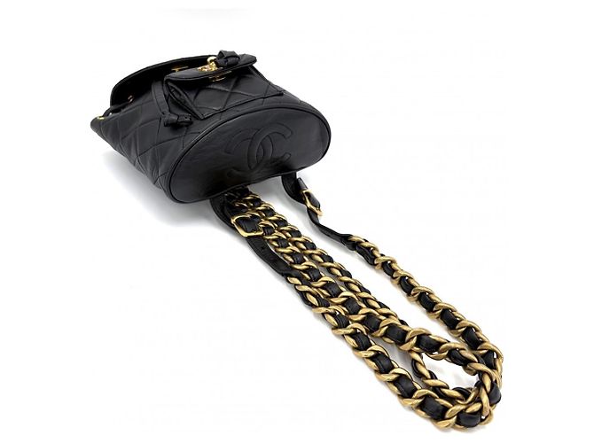 Zaino Matelassé da donna Chanel Nero - vista 3