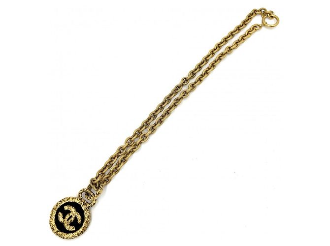 Collar Chanel Coco para mujer Negro - vista 4