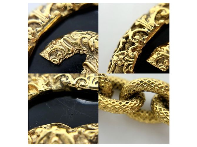 Collar Chanel Coco para mujer Negro - vista 5