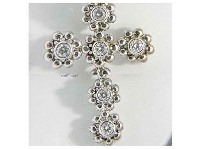Collana con pendente a croce da donna Tiffany & Co. - vista 4
