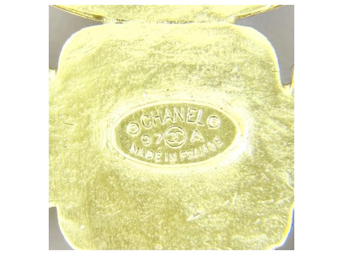 Timeless Spilla Chanel Vintage Oro e Argento D'oro - vista 4