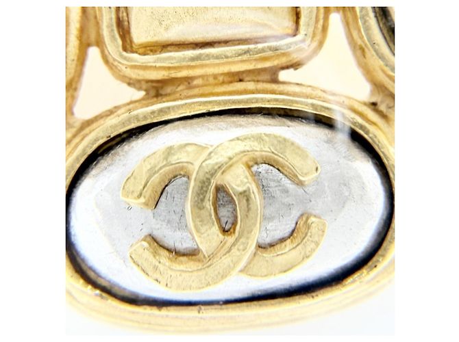 Timeless Spilla Chanel Vintage Oro e Argento D'oro - vista 5