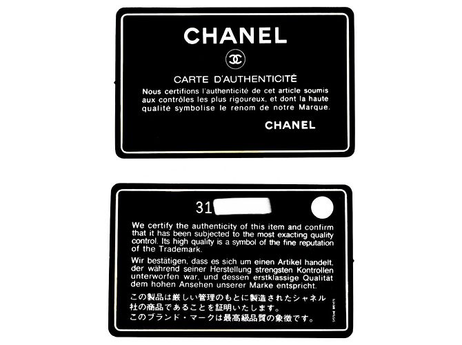 Bolsa de ombro Chanel Matelassé em pele de cordeiro preta Preto - vista 10