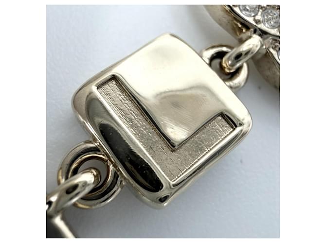 Collana Chanel in oro e strass D'oro - vista 8