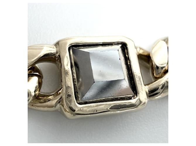 Collana Chanel in oro e strass D'oro - vista 9