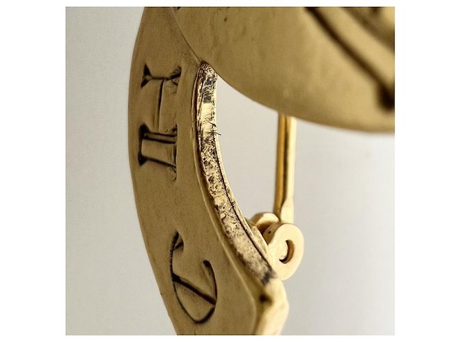 Spilla Chanel Vintage Gold D'oro - vista 5