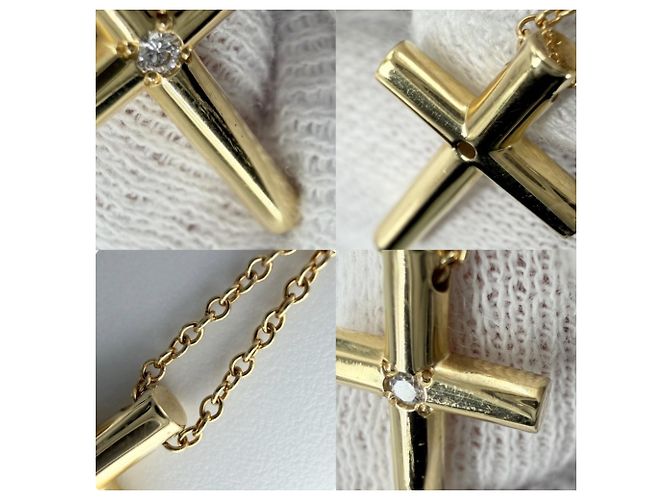 Tiffany & Co. Kreuzanhänger-Halskette für Damen - Ansicht 8
