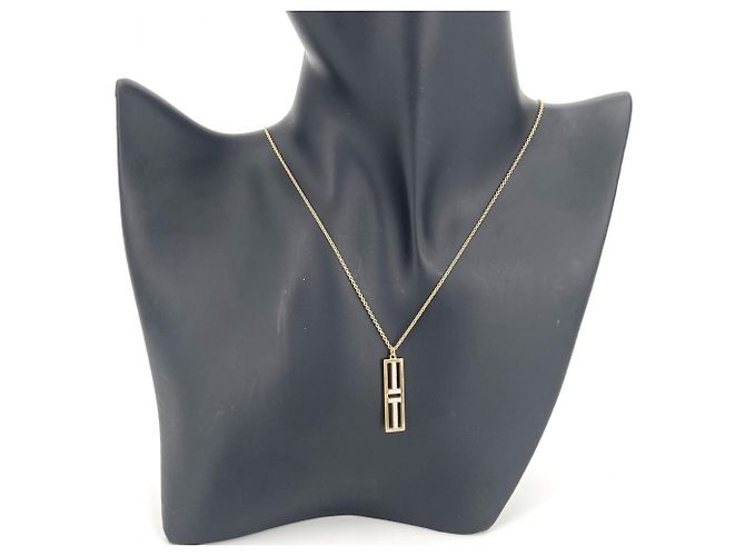 Collana con pendente Tiffany & Co. T-Two con barra verticale aperta - vista 3
