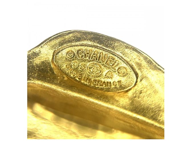 Spilla Chanel Vintage placcata oro D'oro - vista 5