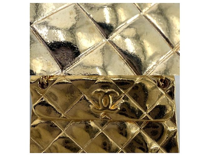 Spilla Chanel Vintage placcata oro D'oro - vista 5