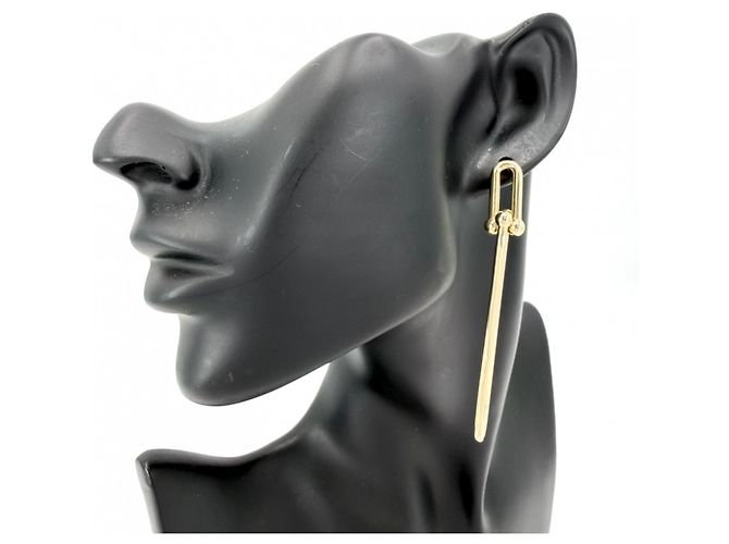 Orecchini pendenti in oro giallo 18K di Tiffany & Co. - vista 2