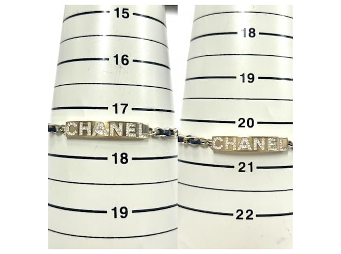 Bracciale Charm in pelle nera Chanel Nero - vista 5
