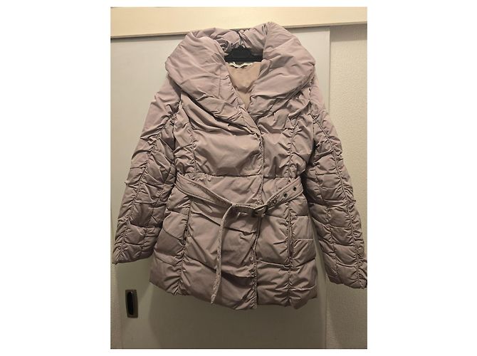 Autre Marque MCS kurze Steppjacke beige mit Gürtel - Ansicht 2